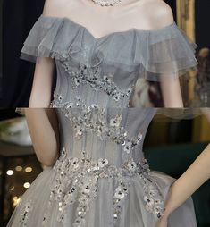 Gray Evening Dress For Prom, Gray Evening Dress For Prom Season, Grey Fantasy Dress, Grey Prom Dress Ball Gown, Gray Prom Evening Dress For Prom Season, Grey Princess Dress, Victorian Gray Dress, Dusty Gray Fairytale Dresses, Warrior Princess Dress