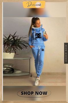 New Women Printed Tracksuit Hoodie Sweatshirt and Pant Suit Ladies Casual Outfits Set Jogging Suit Ladies Casual Outfits, Pants Two Piece Outfit, Jogging Suit, Pant Suit, Pullover Hoodies, Sports Suit, Tracksuit Women, Womens Casual Outfits, Outfit Set