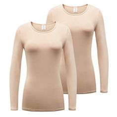 Brand New 2 Pack Color: Nude Beige X-Large: Bust 40.50” Waist 37.50” Length 26.50” -94% Rayon; 6% Spandex -Pull On Closure -Hand Wash Or Machine Wash -Lightweight Stretch Fabric, Comfortable Feel And Easy To Wear, Silky-Smooth And Skin-Friendly Breathable -This Crewneck Long-Sleeved T-Shirt Works Well As A Layer, Underscrub Tee Or Wearing Alone -A Must-Have Shirt For All Seasons. Nude Shirt, Peacock Shirt, Tan Shirt, Long Sleeve Striped Top, White Long Sleeve Shirt, Basic Long Sleeve, Long Sleeve Tee Shirts, Long Shirt, Daily Deals