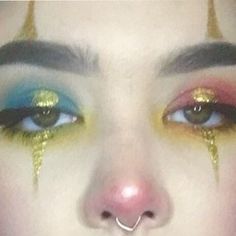 Festival Make Up, Catty Noir, Cute Clown, Makeup Aesthetic, Makeup Goals, Pretty Makeup, Cute Makeup, Aesthetic Makeup