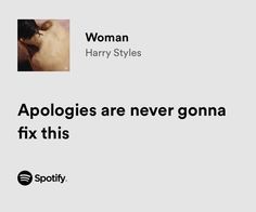 an ad with the caption'apologies are never gone fix this '