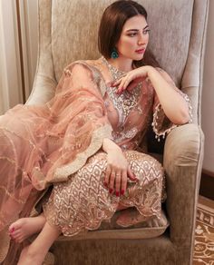 Casual Bridal Dress, Dress Bustle, Client Diaries, Beauty Of Pakistan, Wedding Dress Bustle, Dress Design Ideas, Punjabi Salwar