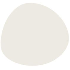 an oval white paint swatch