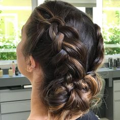 Wedding Party Hairstyles, Wedding Hairstyles For Medium Hair, Prom Hairstyles For Short Hair, Dance Hairstyles, Work Hairstyles, Braided Hairstyles Easy, Hair Dos