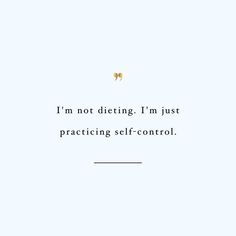 a quote on the subject of self control