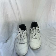 New Balance 550 White And Grey Sneaker. Never Worn Outside. Size M5/W6. Originally Bought For $109. Will Consider Offer. New Balance 550 White, Balance 550, New Balance Gray, Shoes New Balance, Grey Sneakers, New Balance Shoes, Womens Shoes Sneakers, Gray White, New Balance