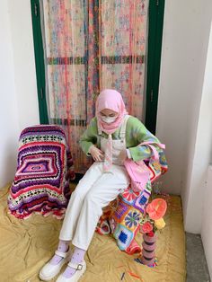 Ae Outfits, Pastel Outfits, Pastel Outfit, Outfit Hijab, Ootd Hijab, Green Outfit, Littlest Pet Shop, Famous Brands, Pet Shop