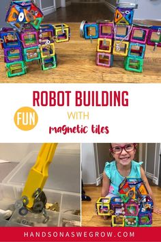 Robot Stem Activities Preschool, Robot Fine Motor Activities, Robot Inquiry Kindergarten, Robot Science Preschool, Robot Kindergarten Activities, Robot Provocation, Robots Theme Preschool, Robots Preschool Activities, Robots For Preschoolers