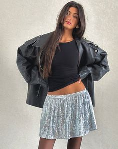 sequin - motelrocks.com Pu Jacket, Low Rise Jeans, Printed Skirts, Wide Leg Trousers, Playsuit Jumpsuit