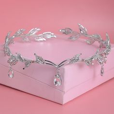 Bridesmaid Hair Jewelry, قلادات متدلية, Crystal Crown Tiaras, Bride Hair Jewelry, Luxury Hair Accessories, Crystal Bridal Tiaras, Rhinestone Tiara, Headband Tiara, Crystal Crown