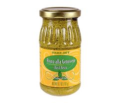 a jar of pesto alla genovei