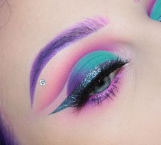 ✔ Makeup Ideas Glam Purple #makeupoftheday #makeuplook #makeupart Kawaii Makeup, Bronze Makeup