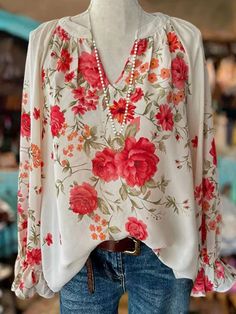 Floral Style Tops