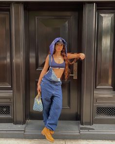 Summer Outfits Baddie, Look Hip Hop, Baddie Ideas, 90’s Outfits, Outfits Baddie, Timberland Outfits, 90s Inspired Outfits, Mode Zara