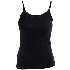 Cheap Black Moisture-wicking Tank Top, Cheap Cami Tank Top For Daytime, Cheap Black Tank Halter Top, Cheap Black Racerback Camisole, Cheap Black Cami Blouse, Cheap Stretch Tank Top By Forever 21, Black Cami, Five Below, Black Camisole