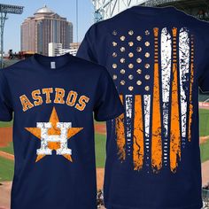 Diy Astros Shirt, Astros Shirt Ideas, Houston Astros Shirts Diy, Houston Astros Shirt Ideas, Ladies Astros Shirts