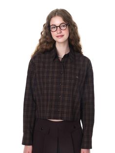 The Bilyn Shirt offers a relaxed fit perfect for versatile styling options. It features the cropped button-down shirt with a relaxed fit.- Oversized fit for comfortable wear experience- Perfect for layering with jackets, sweaters, or hoodies- Available in Brown and Beige Relaxed Fit Flannel Button-up Top, Oversized Brown Button-up Flannel Shirt, Brown Flannel Button-up Top, Brown Snap Button Button-up Flannel Shirt, Cropped Button Down, Relaxed Fit Plaid Button-up Blouse, Check Shirt, 2 Colours, Top Shirt