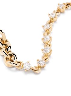 Find LIZZIE MANDLER 18kt Yellow Éclat Diamond Micro Chain Bracelet on Editorialist. 18kt yellow gold polished finish rolo chain claw/prong setting white diamonds lobster claw fastening Normal everyday use and external agents may reduce the lustre of gemstones and gold surfaces. To maintain, use specific, non-abrasive products specially meant for cleaning jewellery. Gold Diamond Bracelet With Adjustable Chain, Diamond Cable Chain Bracelet In Yellow Gold, Yellow Gold Bracelets With Cable Chain, 14k Yellow Gold Cable Chain Diamond Bracelet, 14k Yellow Gold Diamond Bracelet With Cable Chain, Luxury Yellow Gold Diamond Bracelet With Cable Chain, Fine Jewelry Yellow Gold Diamond Bracelet With Adjustable Chain, Luxury Yellow Gold Bracelet With Adjustable Chain, Luxury Diamond Bracelet With Cable Chain As Gift