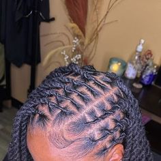 Loc’d by Lotus 🪷 on Instagram: "two strands + flat twists is always a fave 💞💞 •  LIKE | SHARE | TAG !   #locs #locstyles #instantlocs #womenwithlocs #kidswithlocs #starterlocs #baltimorelocs #dmvlocs #dmvhair #locmaintanence #marylandloctician #laurelhairstylist #cosmetoloy #celebrityloctician #dmvhairstylist #loctician #starterlocstyles #locjourney #naturalhair #retwist #celebrityloctician #explorepage #marylandstylist #dmvloctician #womenlocstyles #dmvnaturalhair #locdbylotus" Basic Retwist Style, Side Styles For Locs, Loc Styles Medium Retwist, Short Loc Bob Styles, 2strand Loc Styles, Loc Summer Styles, Side Part Two Strand Twist Locs, Locs Hairstyles Two Strand Twist, Flat Twists On Locs