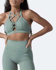 The perfect blend of fashion and functionality that will catch everyone’s eye. This top goes with everything, but match it with our body-shaping leggings and it's game over! Versatile Bra Friendly Tops For Training, Green Elastane Yoga Tops, Green Elastane Tops For Yoga, Green Elastane Tops For Gym, Green 4-way Stretch Elastane Tops, Green Athleisure Top, Bra Friendly, Green Athleisure Top, Bra-friendly, Green Compressive Bra-friendly Top, Green Activewear With Built-in Bra