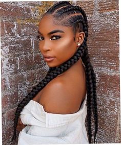 Long Straight Back Braids Braids Hairstyles Hairstyles French, Hairstyles Twist, Women Cornrows, Kids Lemonade, Trendy We Fryzurach, Lemonade Braids, Hairstyles Kids, Hairstyles Braided, Hair Kids