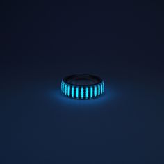 Looking for a unique and futuristic accessory that will make you stand out from the crowd? Check out this amazing ring I have originally designed and made with glow vials that could glow for as long as 25 years which features a cyberpunk or sci-fi style. The vials and electronic components are sealed by resin. So, it is water-proof and super durable in case goes through a severe crash or strike.   This ring is a perfect gift for yourself or someone special who loves glowing gadgets and geeky fas Futuristic Accessories, Glow Ring, Geeky Fashion, Ring Jewelry, Water Proof, Ice Blue, Silver Band, 25 Years, Glow In The Dark