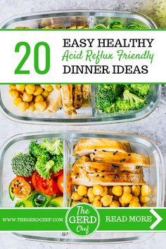 Are you looking for dinner meal ideas that won't leave you struggling with heartburn all night? Then you've come to the right pin. You will want to check out these delicious low-acid, vegan, whole30, paleo, and GERD-friendly dinner recipes. You'll definitely want to try... #thegerdlife #dinnertimemealideas #healthydinnerrecipes #saygoodbyetoheartburn #healthygottodinnerrecipe #digestionhealth #digestionhelp Gerd Meal Plan Recipes For, Gerd Friendly Recipes Breakfast, Gerd Vegan Recipes, Light Diet Meals, Easy Gerd Meals, Healthy Non Acidic Meals, Gerd Vegetarian Recipes, Gerd Diet Recipes Vegetarian, Gerd Diet Meal Plan