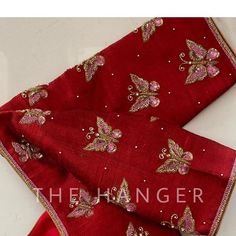 Parrot Design Blouse Work, Pattu Saree Maggam Work Designs, Workblousedesigns Latest, Blouse Maggam Works, All Over Work Blouse Design, Red Blouse Work Designs Pattu, Latest Maggam Work Blouses 2024, Simple Maggam Works, Simple Handwork Blouse Design