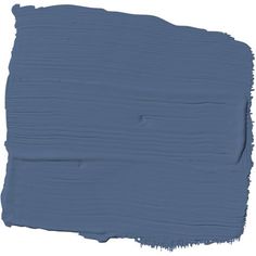 a blue paint swatch that is painted in the same color as it appears on a white background