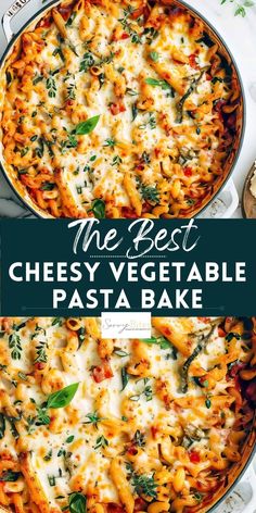 This easy vegetable pasta bake features a rich tomato sauce, sweet bell peppers, and bubbling mozzarella. It’s a delicious, frugal meal idea that's perfect for a healthy and hearty family dinner. Easy Vegetable Pasta, Healthy Vegetable Pasta, Savvy Bites, Veggie Pasta Bake, Pasta With Tomato Sauce, Vegetable Pasta Bake, Pasta Bake Easy, Easy Tomato Sauce, Bites Recipes