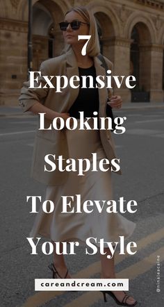 Want to know how to look expensive effortlessly? In this blog post, we reveal 7 fashion staples for women that blend timeless elegance with the quiet luxury aesthetic. If you’ve been searching for styling tips and tricks to elevate your style, this post has you covered! Uncover simple secrets to creating expensive-looking outfits and embrace a high-value woman style with ease.