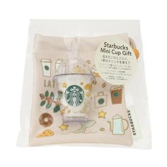 starbucks mini cup gift set in plastic bag