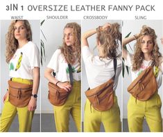 This handmade smart leather belt bag / fanny pack can be carried cross-body/ on shoulder/ on waist, crafted in rich soft premium Italian leather, featuring; leather adjustable belt for the modern look, Safety matte black buckle closure, 3 main large cabins, 1 is hidden at the back,2 half moon front opening both with full zipper closure. Its ideal clean modern look suitable for everyday style & use - See more at: http://www.etsy.com/shop/JUDtlv * Now on Sale! * UNISEX * Handmade limited editi Handmade Leather Bag Woman, Soft Leather Hobo Bag, Waist Bag Leather, Italian Leather Purse, Waist Bag Women, Leather Bag Design, Leather Hip Bag, Red Leather Bag, Leather Waist Bag