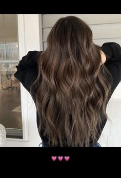 Brunette Dimension Hair, Nice Brunette Hair Colors, Dark Brown Hair W Lowlights, Dull Brown Hair Transformation, Highlight Inspo For Brown Hair, Brunet With Highlights, Brunette Soft Highlights, Submitted Brunette, Natural Burnett Hair