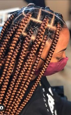 Thick box braid Latest Hair Braids, Large Box Braids, Big Box Braids Hairstyles, Long Box Braids, Afrikaanse Mode, Box Braids Hairstyles For Black Women