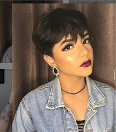 Capture the best you Undercut Hairstyles Women, Straight Wigs, Short Human Hair Wigs, Mixed Hair, Undercut Pixie Haircut, Pixie Cut Wig, Wigs Human Hair, Short Pixie Cut