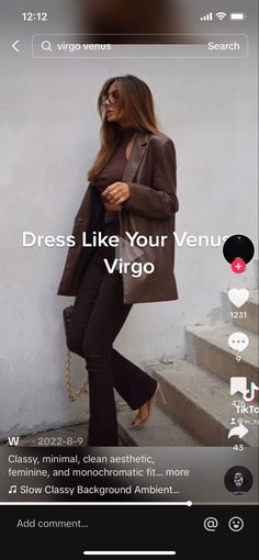 Virgo In Venus Style, Venus In Virgo Aesthetic Outfit, Venus Libra Aesthetic Outfit, Dressing Like Your Venus Sign Gemini, Venus In Virgo Aesthetic, Venus Sign Virgo Style