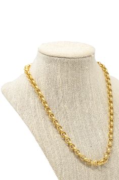 Get ready to rock your look with this Matte Rolo Chain! With its unique matte finish, this chain adds a touch of edginess to any outfit. Perfect for layering or wearing on its own, this chain will make a statement no matter how you style it! (And trust us, you'll want to style it all the time!) Formal Metal Double Chain Necklace, Formal Metal Chain Necklace With Adjustable Chain, Everyday Jewelry With Chain Link Strap, Classic Jewelry With Chain Strap And Link Shape, Classic Link Chain Strap Jewelry, Classic Chain Necklace With Adjustable Chain For Party, Classic Party Chain Necklace With Adjustable Chain, Classic Necklace With Chain Strap As Gift, Long Metal Gold Chain Necklace