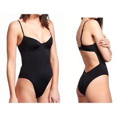 Brand New With Tags Victorias Secret Essential Wicked One-Piece Black Swimsuit (Size Large) Features Wicked Technology Push-Up Without Padding In A Sophisticated Swimsuit Featuring A Leg-Lengthening Cut And Cheeky Coverage In Back An Innovative Sling To Provide Push-Up Without Padding Underwire Adjustable Straps Back Hook Closure Moderate Back Coverage: Shows A Little, But Not All Hand Wash Imported Composition One Piece Swimsuit White, Animal Print Swimsuit, Halter Top Tankini, Plunging One Piece Swimsuit, Swimsuit Black, Black One Piece Swimsuit, 1 Piece Swimsuit, Monokini Swimsuits, Cut Out Swimsuits