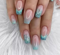 Lexi Nails, Ballerina Nails Designs, Bright Nail Designs, Unghie Sfumate, April Nails, Super Cute Nails, Fall Nail Art Designs, Ombre Nails Glitter, Broken Nails