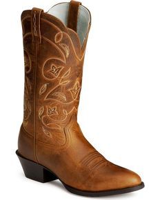 Ariat Heritage Western Cowgirl Boots - Medium Toe, Russet Classic Black Boots, Country Shoes, Womens Cowgirl Boots, Boot Barn, Wedding Boots, Cowgirl Boot, Horse Boots, Military Boots, Western Cowgirl