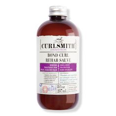 Curlsmith Bond Curl Rehab Salve is an intense pre-shampoo treatment, rich in proteins that target hair bonds to strengthen and repair from the inside out. Target Hair Products, Salvia Hispanica, High Porosity Hair, Tartaric Acid, Pumpkin Seed Oil, Hair Porosity, It Cosmetics, Rich In Protein, Hair Restoration