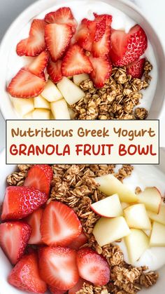 Indulge in a delicious and nutritious breakfast with this Greek yogurt, granola, and fruit bowl recipe. Packed with protein from the yogurt, fiber from the granola, and vitamins from the fresh fruits, this bowl is a perfect way to start your day on a healthy note. Whether you enjoy it as a refreshing morning treat or a satisfying afternoon snack, this flavorful combination is sure to please your taste buds while keeping you fueled and energized throughout the day.