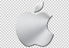 an apple logo on a transparent background