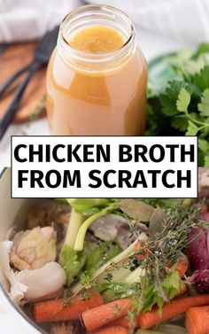 From bones to broth! This homemade chicken broth recipe is made from scratch, creating a deep, nourishing flavor ideal for soups and cooking. Follow these easy steps on how to make the best broth at home!