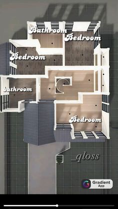 the floor plan for an apartment building