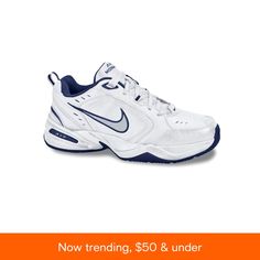 in stock Air Monarch Iv, Perfect Sneakers, Training Sneakers, Mens Athletic Shoes, Line At, Finish Line, Navy Color, Armed Forces, Nike Men