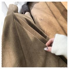 Elluis - Classic Corduroy Midi Skirt - Timeless High-Waisted A-Line Maxi Skirt High Waist Beige Skirt For Winter, Stretch Winter Skirt, Winter Beige Lined Skirt, Corduroy Skirt For Winter, Corduroy Midi Skirt, Types Of Skirts, A Line Skirt, A Line Skirts, Maxi Skirt