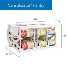 an image of a can holder pantry organizer