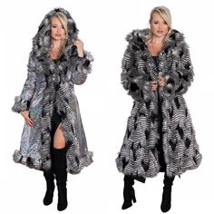 - What if I fall? - Oh, my darling, what if you fly? Lady Bird Fur Coat has a big wizard-like hood and a small collar in the front when all hooks are closed. This coat is fitted and has a Royal flared cut. FEATURES: ♦ reversible! ♦ a hood ♦ 2 big pockets on the fur side ♦ 2 zipped pockets on the lining side (can fit phone of any size) ♦ 7 hooks for closure This coat will be handmade for you in San Francisco. It usually takes about 3 weeks to make this coat. However, sometimes we can expedite the Winter Costume Long Coat, Long Winter Party Outerwear, Long Fall Party Outerwear, Hooded Fall Party Outerwear, Fall Party Long Fur Coat, Burning Man Costumes, Fly Lady, White Falcon, What If I Fall